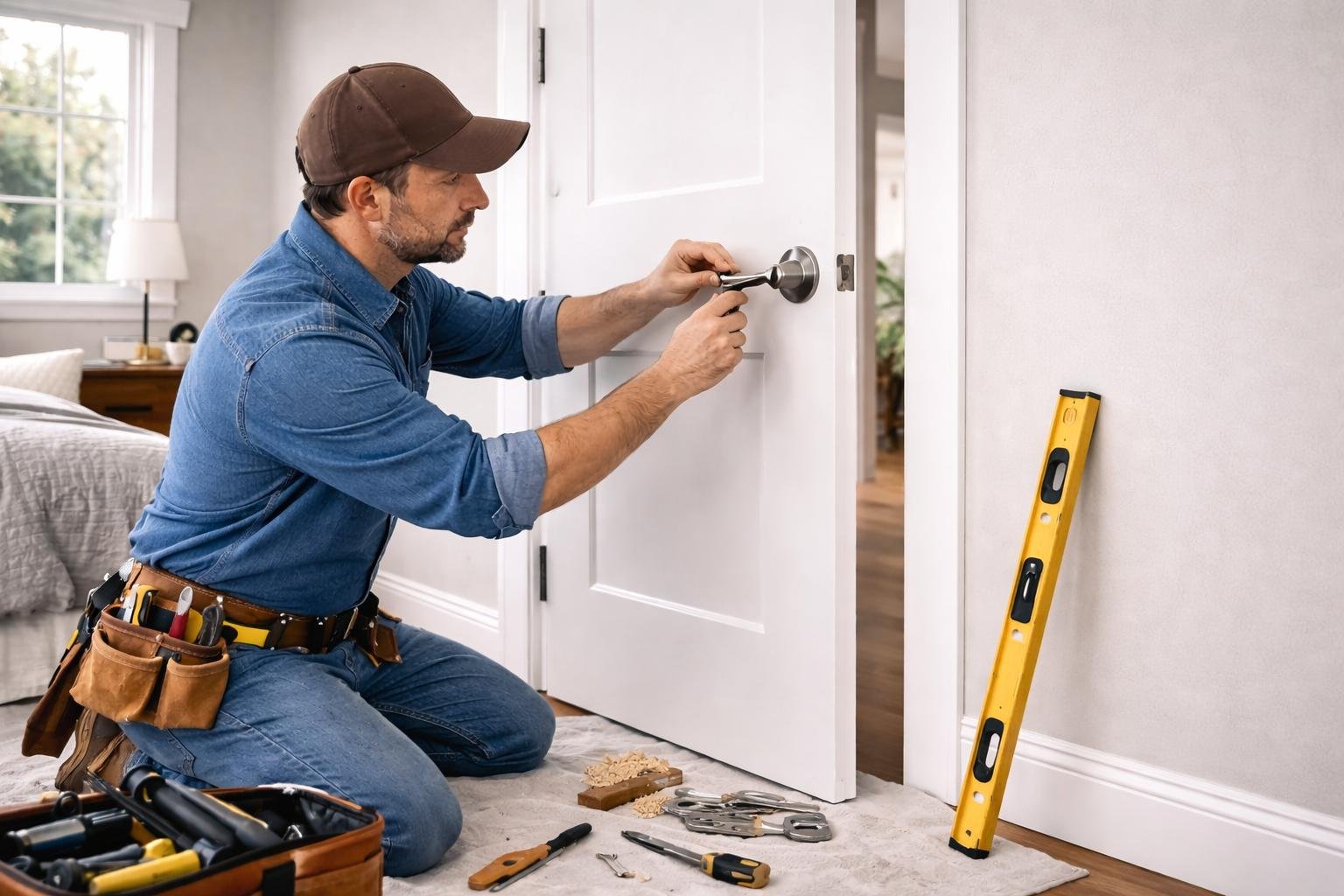 carpenter door fitting