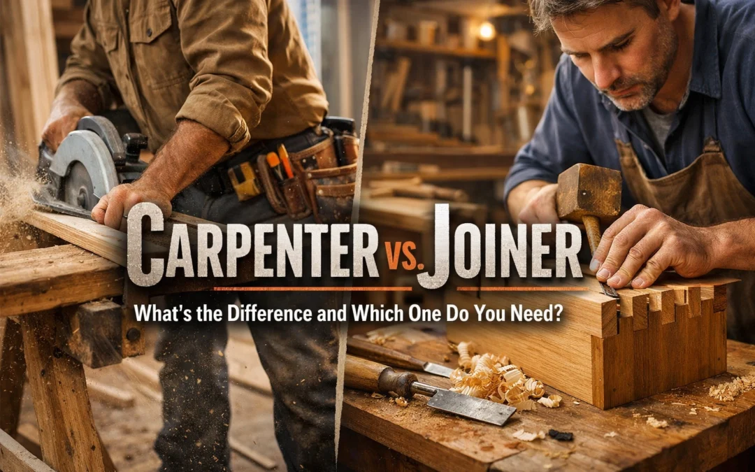 Carpenter vs. Joiner: What’s the Difference and Which One Do You Need?